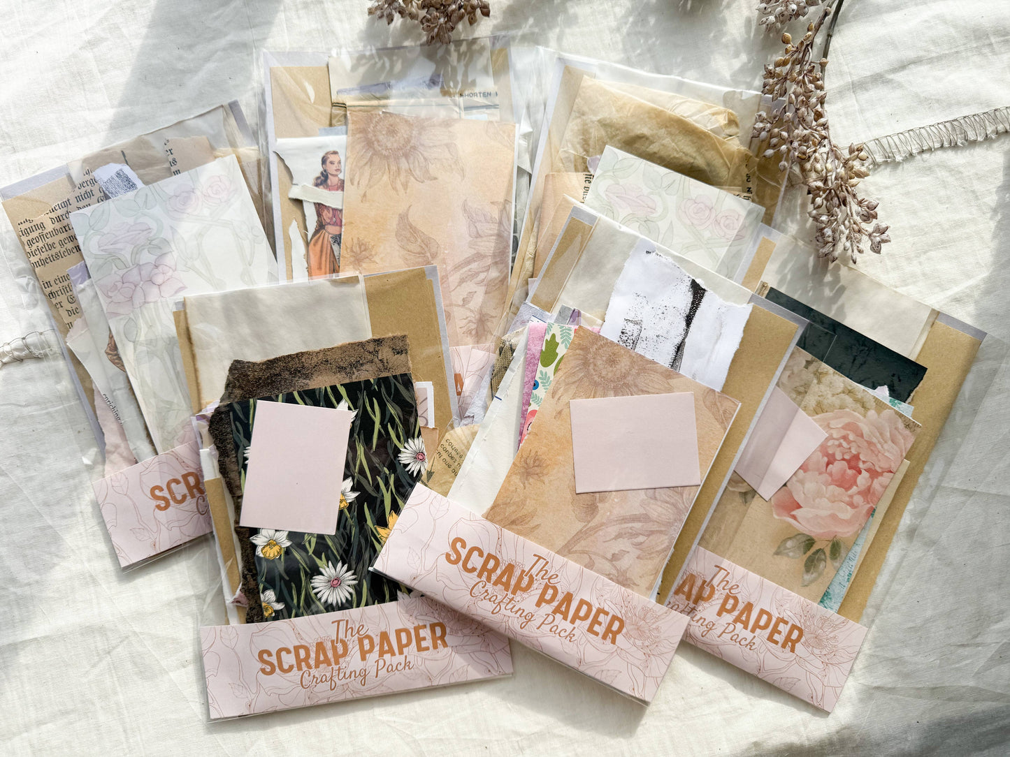 Scrap Paper Crafting Kit