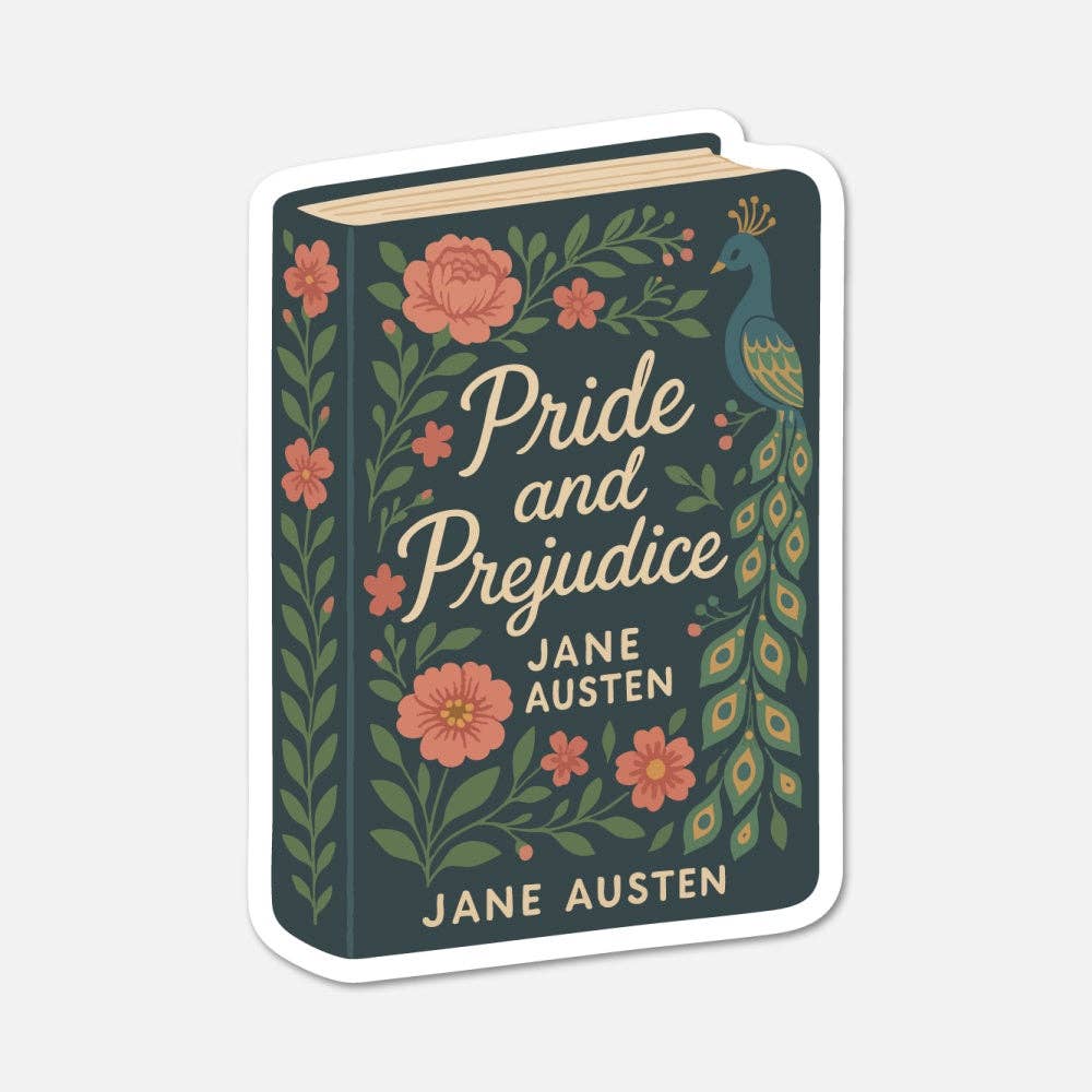 Pride And Prejudice – Book Sticker - The Mail and More Store