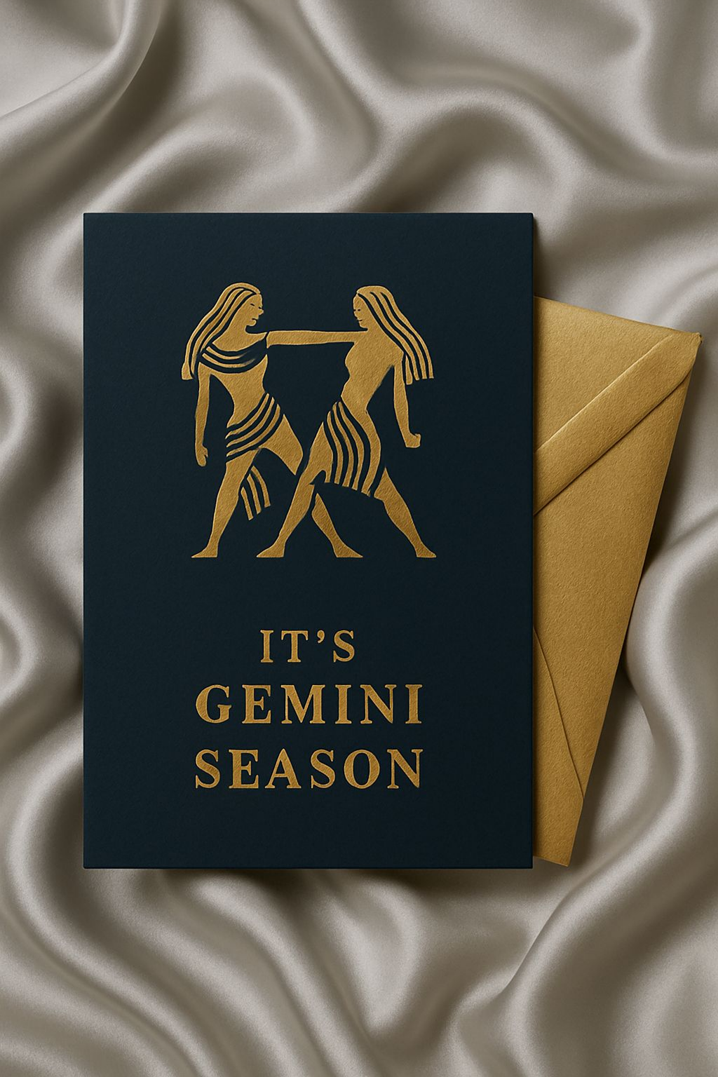 It's Gemini Season | Birthday Zodiac Sign Greeting Card, Gemini Twins - The Mail and More Store