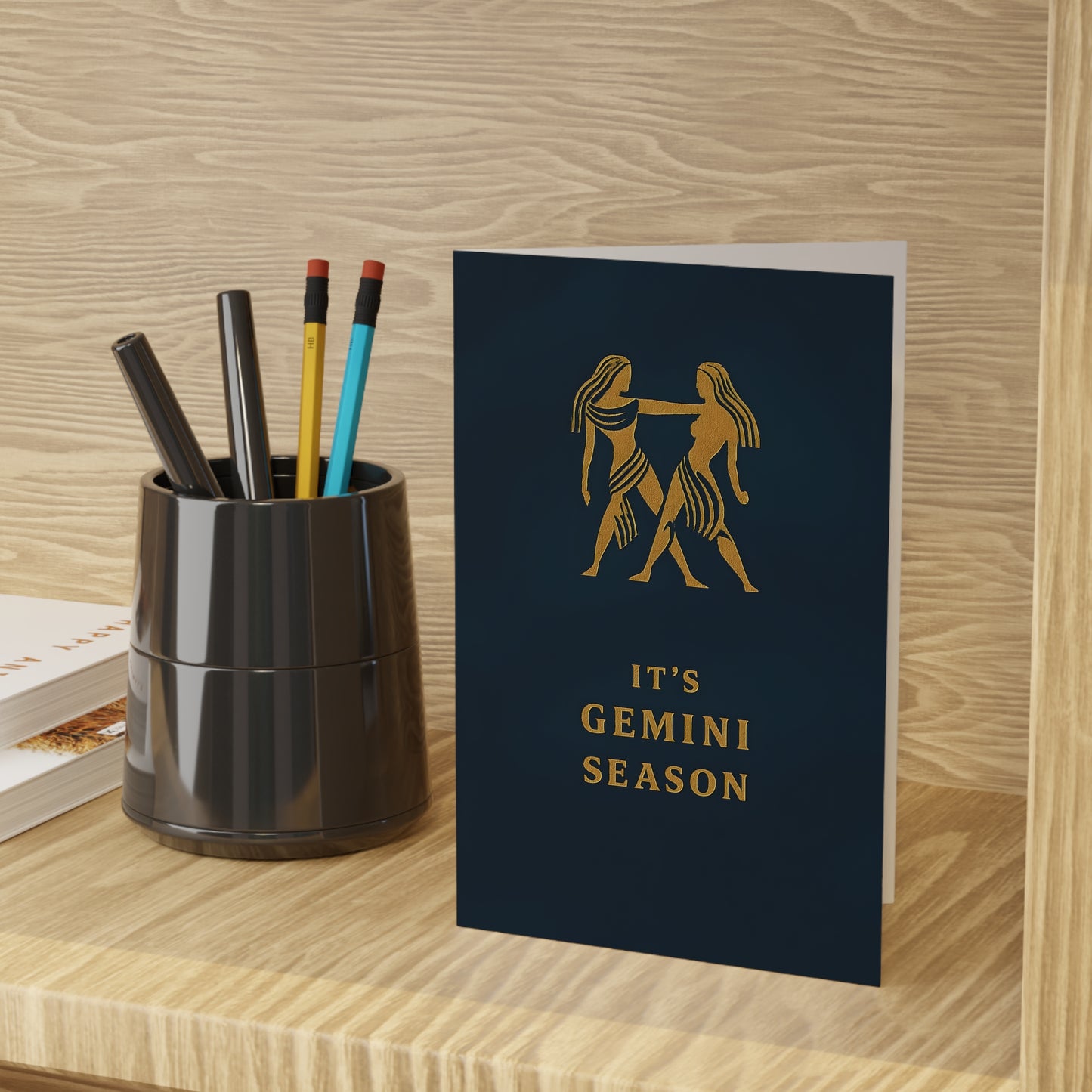It's Gemini Season | Birthday Zodiac Sign Greeting Card, Gemini Twins - The Mail and More Store