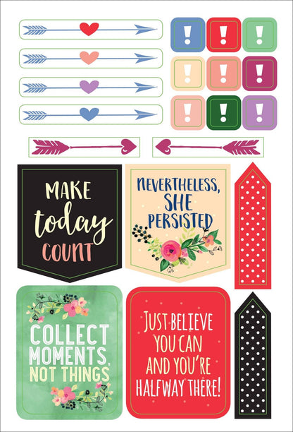 Essentials She Believed She Could Planner Stickers,Essentials She Believed She Could Planner Stickers