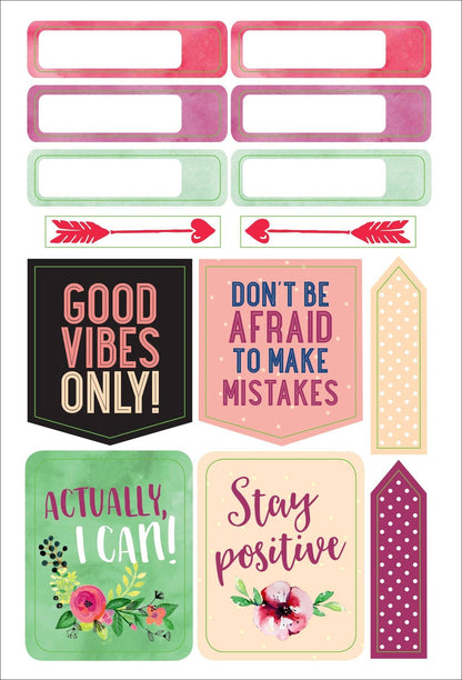 Essentials She Believed She Could Planner Stickers,Essentials She Believed She Could Planner Stickers