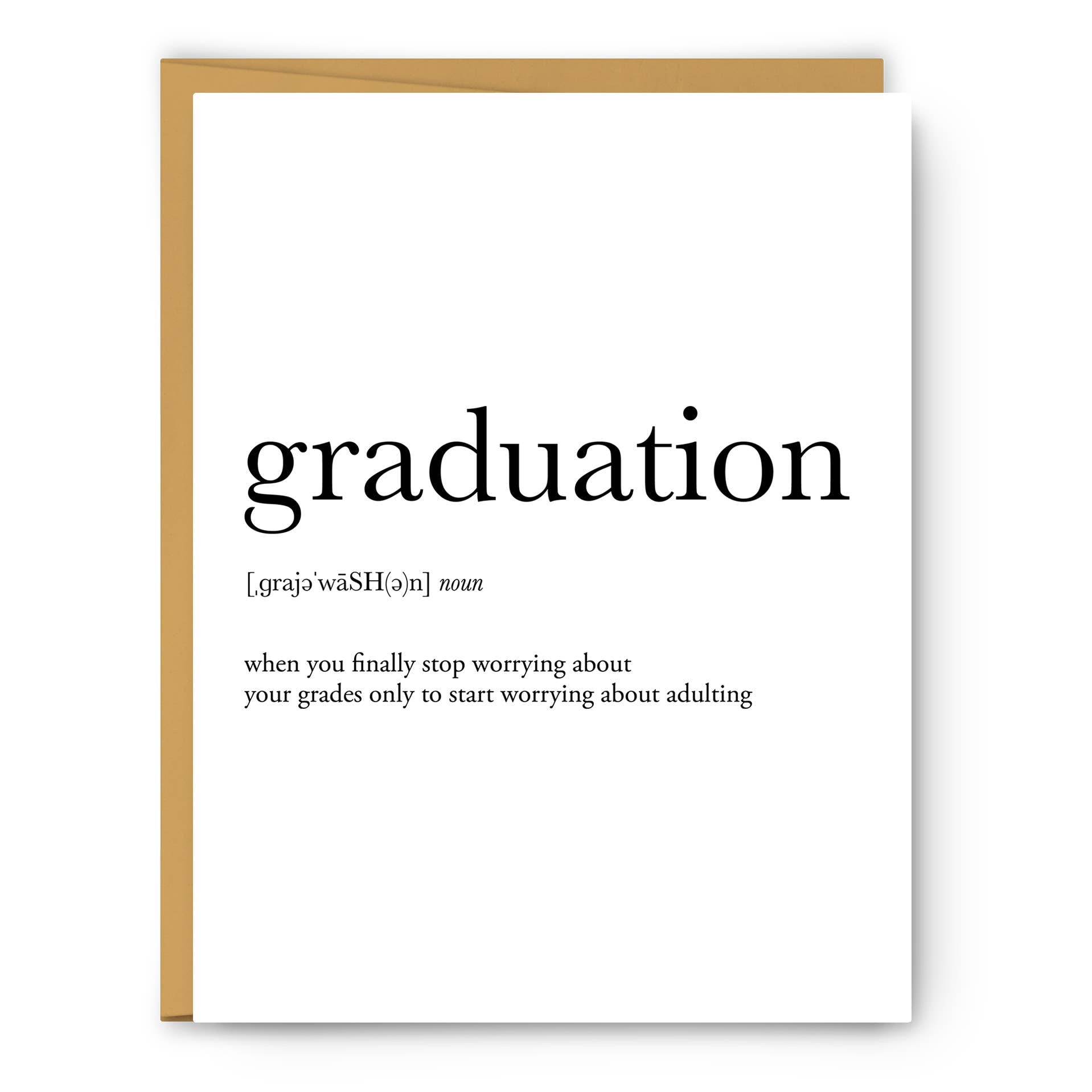 Graduation Definition - Graduation Card - The Mail and More Store