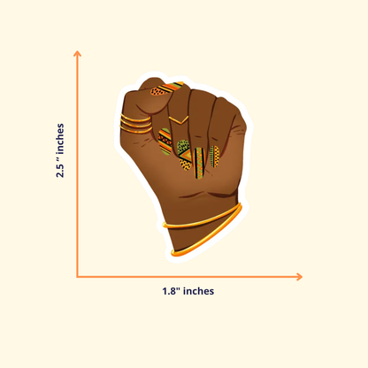 Black Power Fist Stickers | Activist Art |  Sisterhood