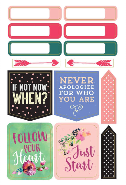 Essentials She Believed She Could Planner Stickers,Essentials She Believed She Could Planner Stickers