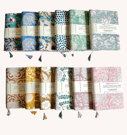 COTTON JOURNAL RAINBOW COLLECTION - 6"x 8"