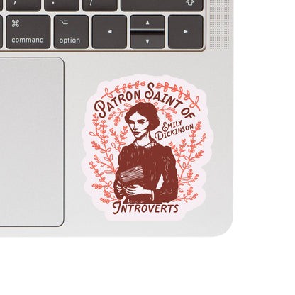Literature Book Emily Dickinson High Quality Vinyl Sticker