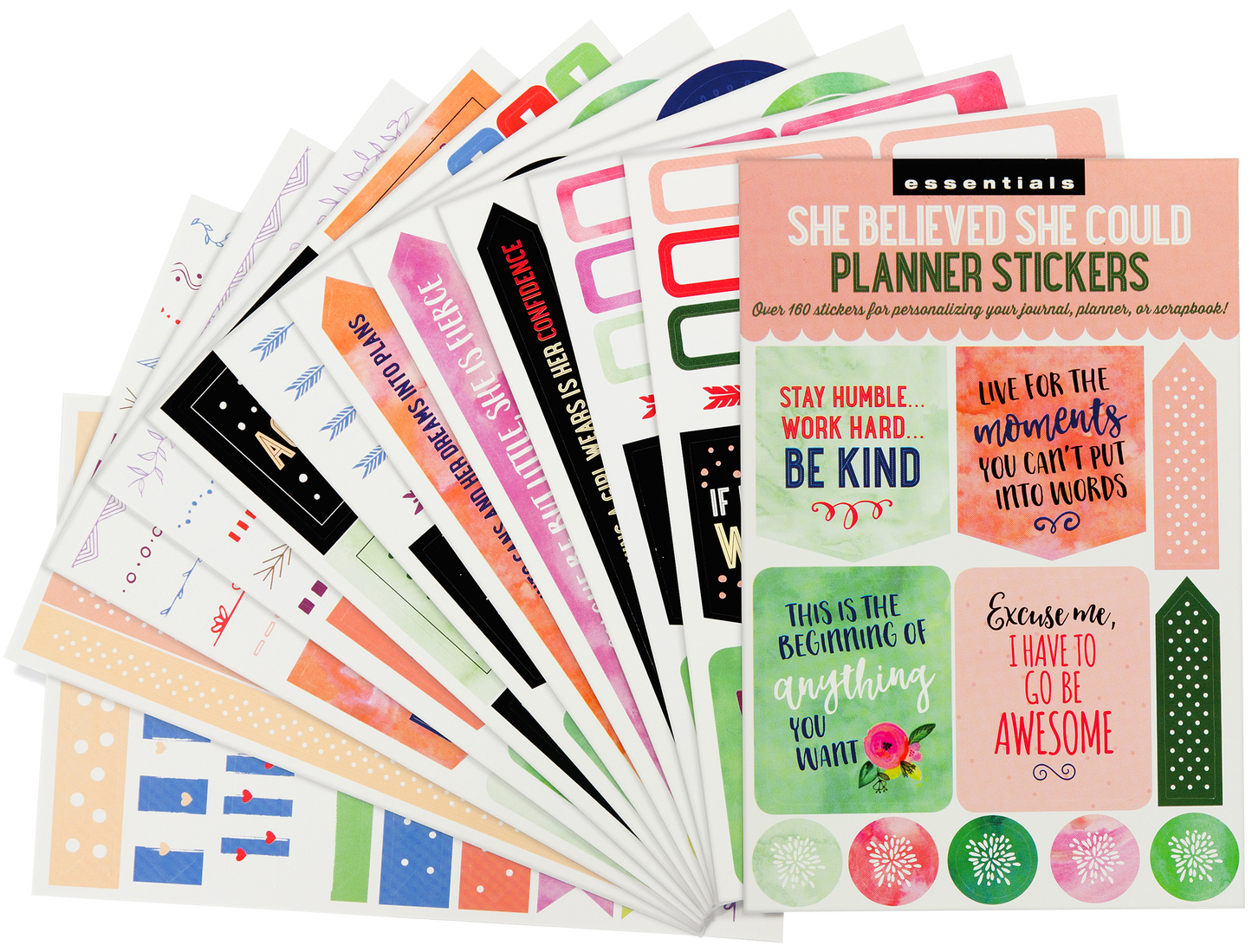 Essentials She Believed She Could Planner Stickers,Essentials She Believed She Could Planner Stickers