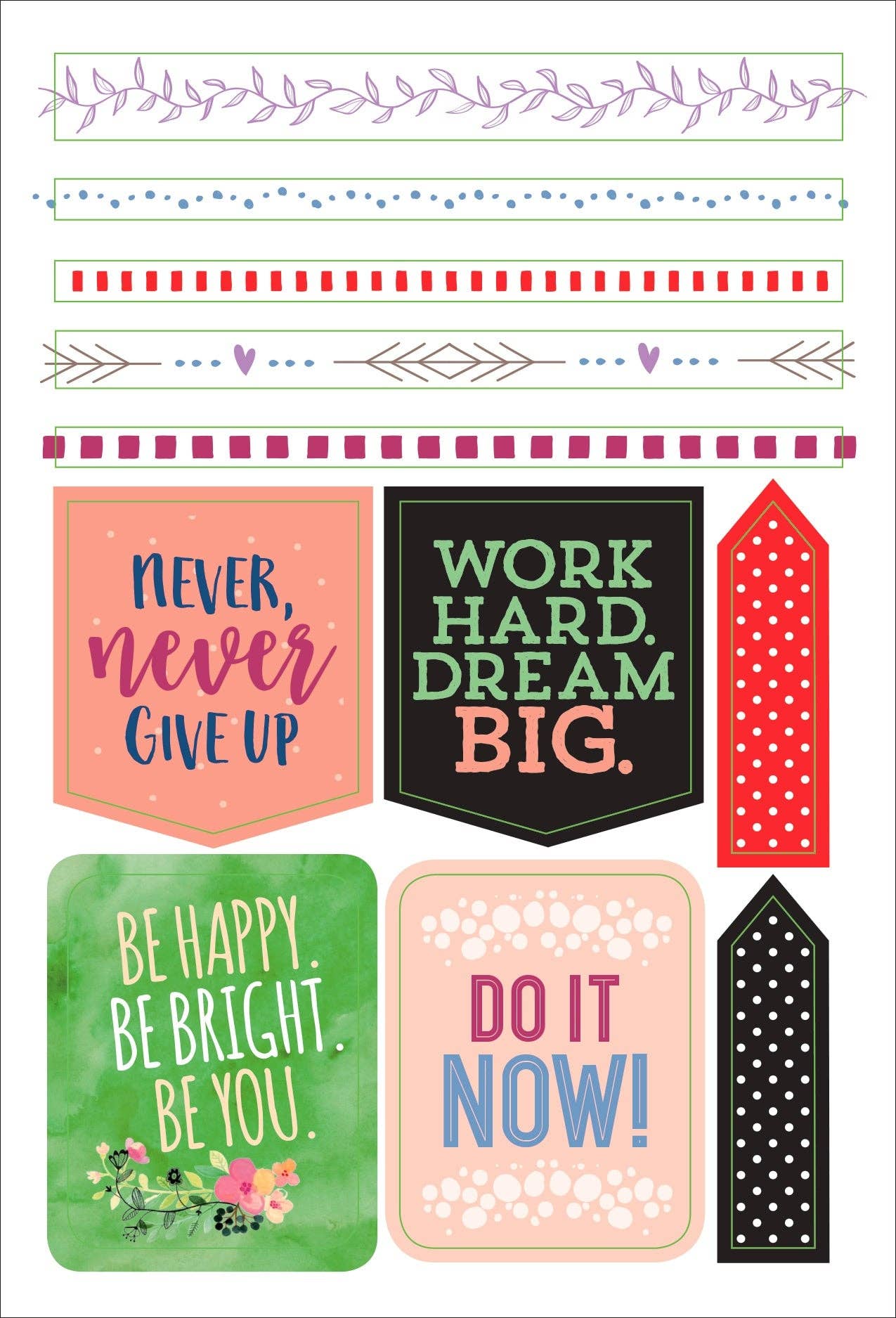Essentials She Believed She Could Planner Stickers,Essentials She Believed She Could Planner Stickers