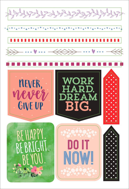 Essentials She Believed She Could Planner Stickers,Essentials She Believed She Could Planner Stickers