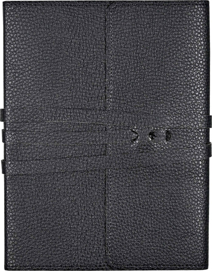 Black Leather Wrap Journal,Black Leather Wrap Journal