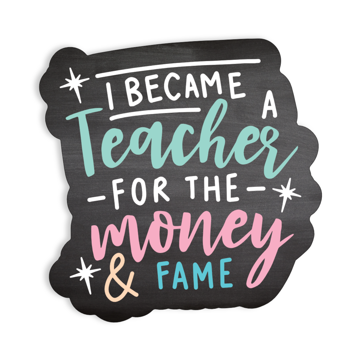 Teacher Education Appreciation High Quality Vinyl Sticker