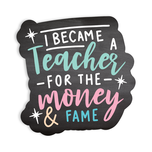 Teacher Education Appreciation High Quality Vinyl Sticker