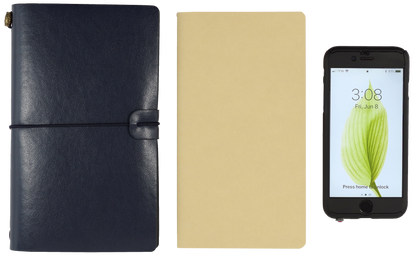 Midnight Blue Voyager Notebook,Midnight Blue Voyager Notebook