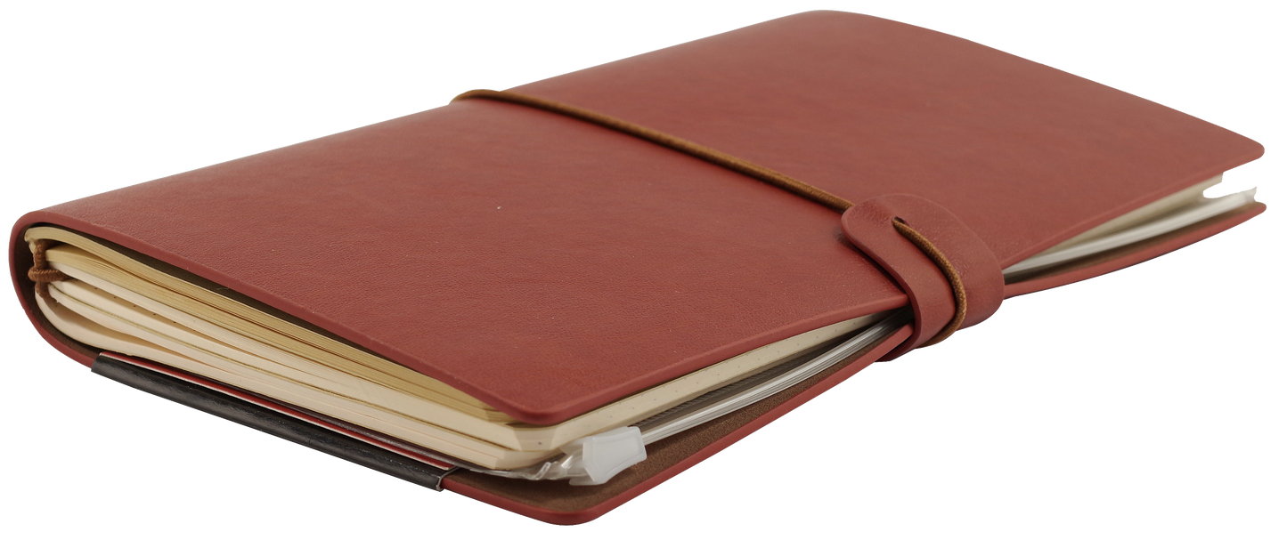 Burgundy Voyager Notebook,Burgundy Voyager Notebook