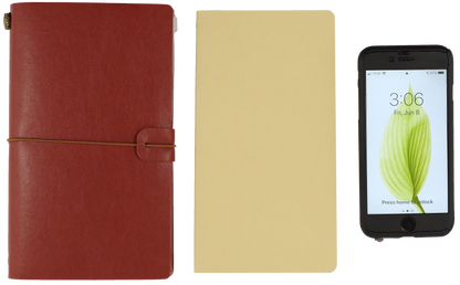 Burgundy Voyager Notebook,Burgundy Voyager Notebook