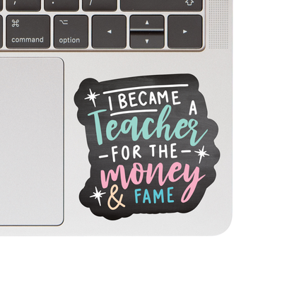 Teacher Education Appreciation High Quality Vinyl Sticker