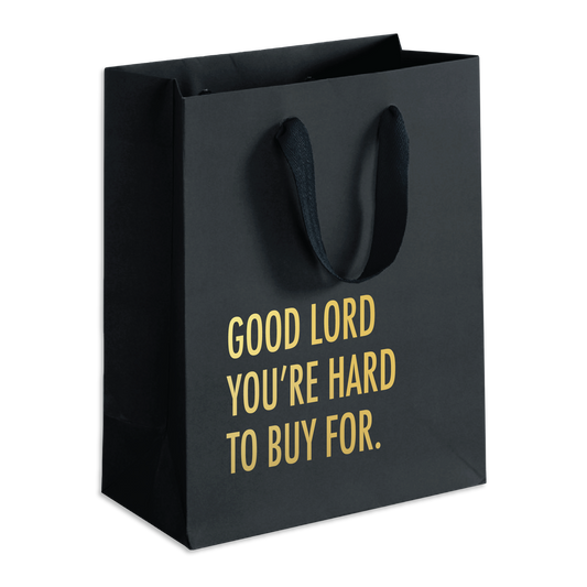 Hard to Buy For Gift Bag (Black)