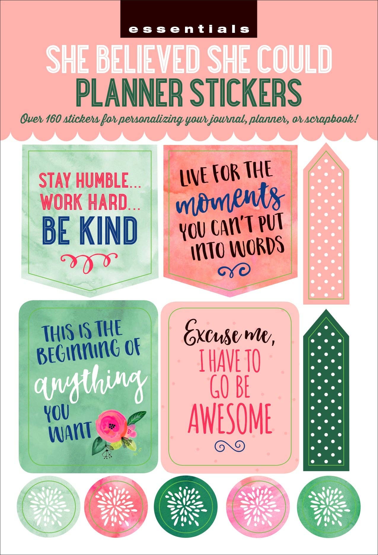 Essentials She Believed She Could Planner Stickers,Essentials She Believed She Could Planner Stickers