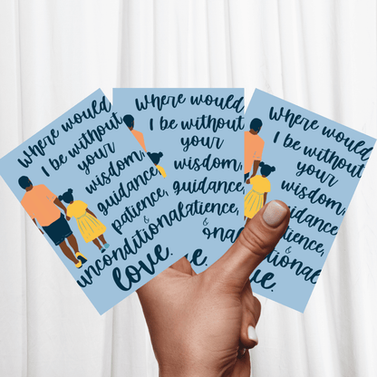 Dad's Love | Black Father's Day | Special Occasions Cards - The Mail and More Store
