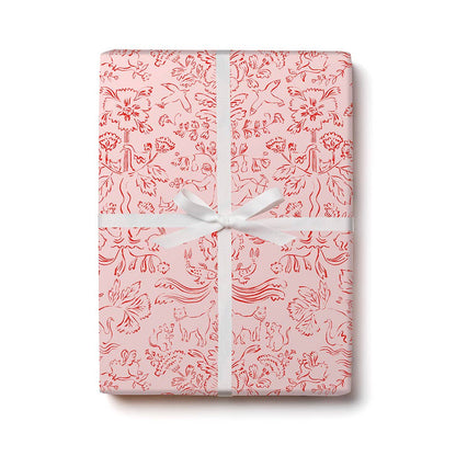 Otomi wrapping paper: Rolls of 3 sheets