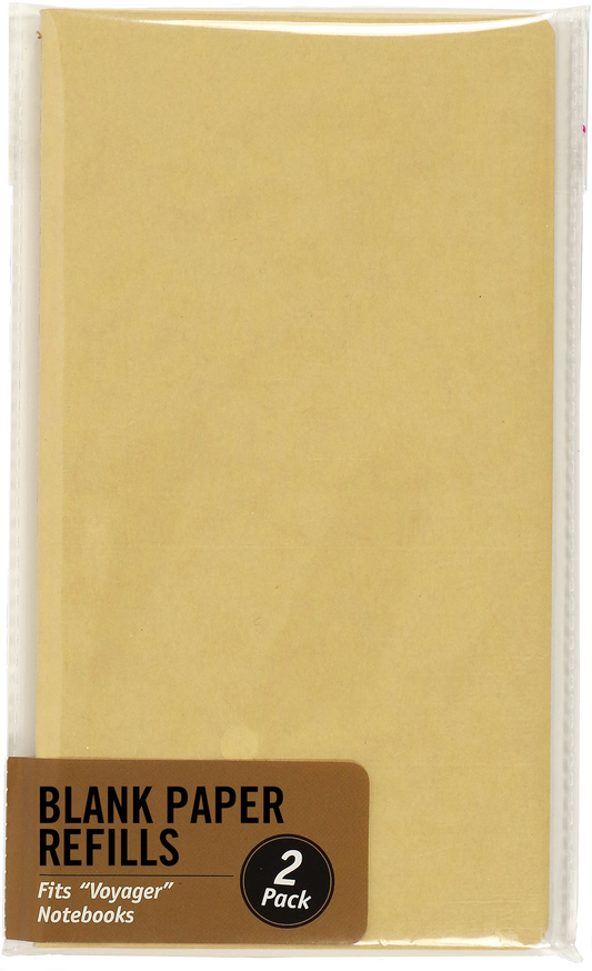 Voyager Notebook Blank Paper Refills,Voyager Notebook Blank Paper Refills - The Mail and More Store