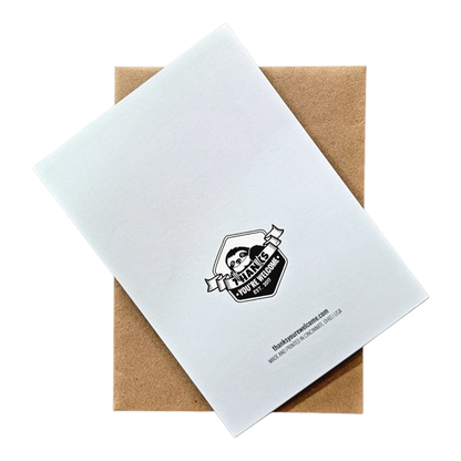 CLOSEOUT - so much poop - 5x7 Greeting Card - The Mail and More Store