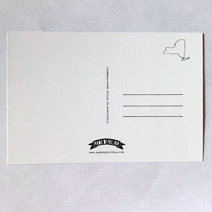 New York Pigeon Postcard