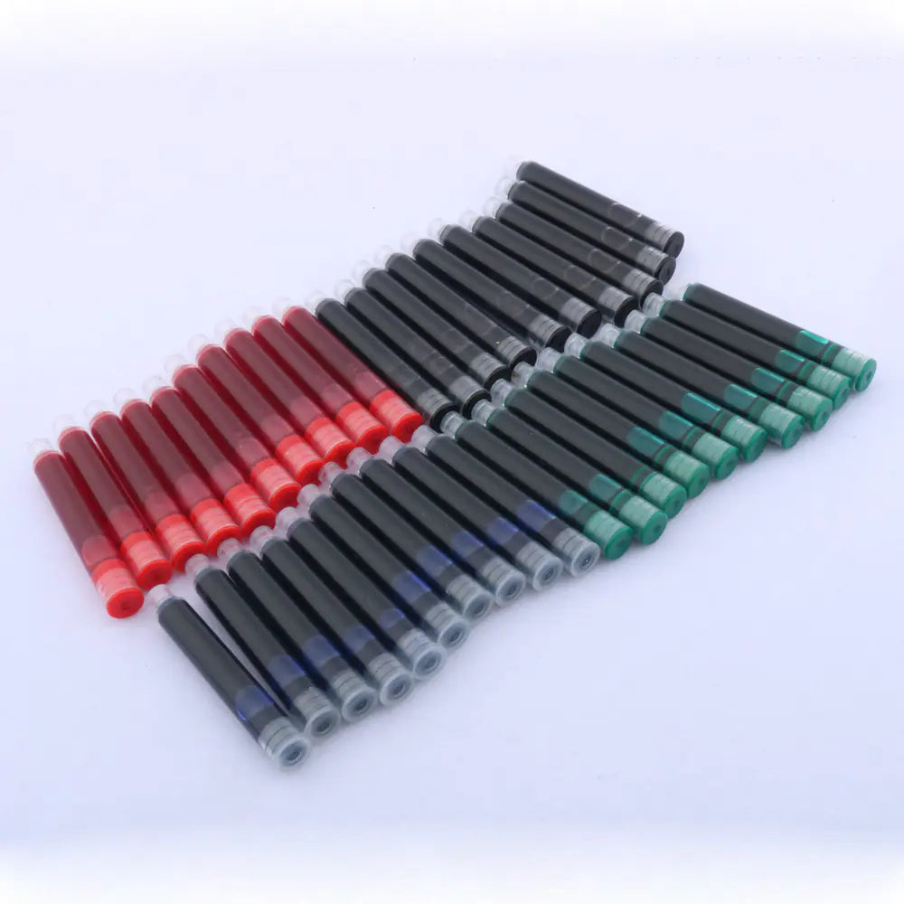 Fountain Pen Ink Refills 25pcs - Standard Sizes