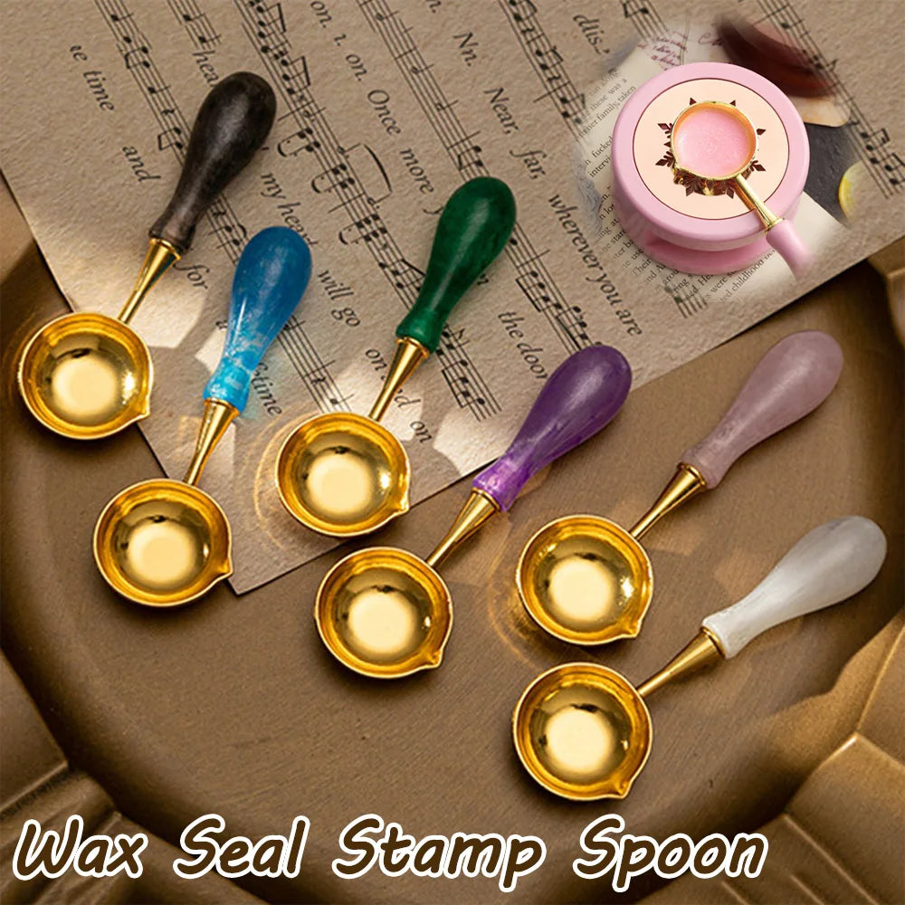 Vintage Wax Seal Spoon for Wedding Crafts