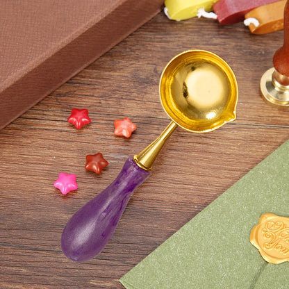 Vintage Wax Seal Spoon for Wedding Crafts
