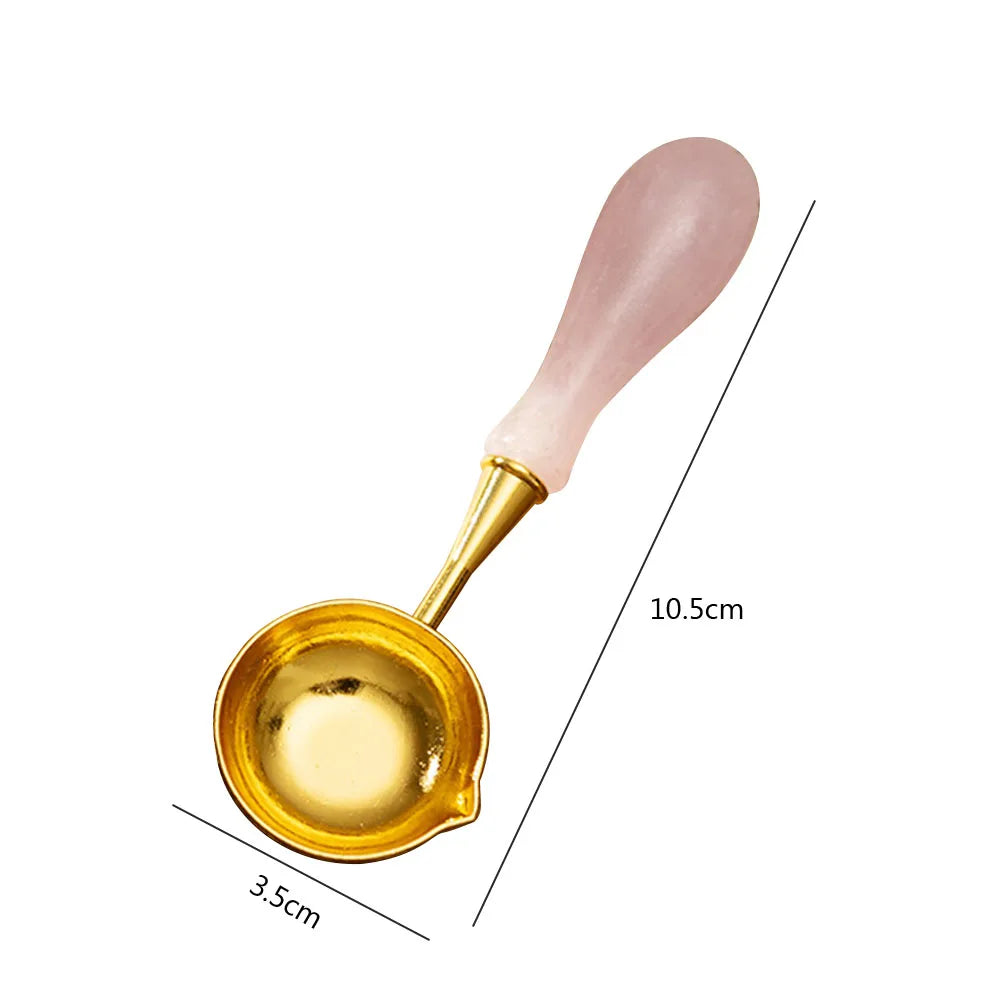 Vintage Wax Seal Spoon for Wedding Crafts