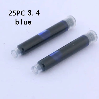 Fountain Pen Ink Refills 25pcs - Standard Sizes