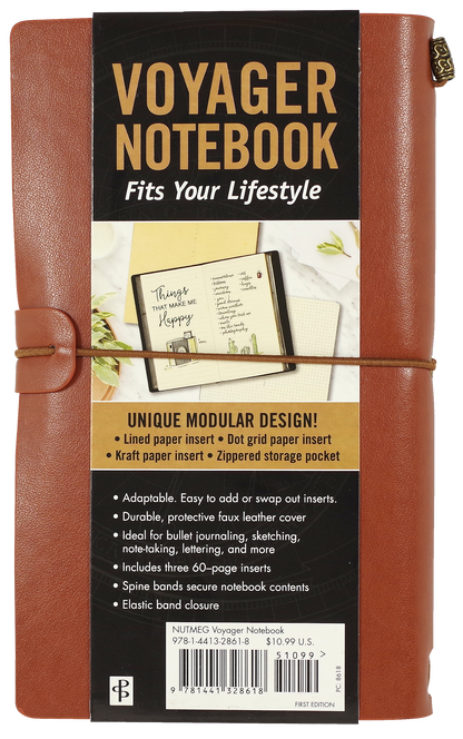 Nutmeg Voyager Notebook,Nutmeg Voyager Notebook