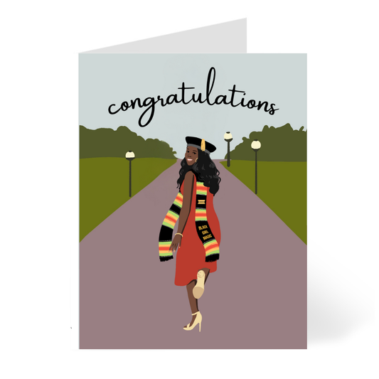 Doctorate Grad | Black Graduate | Congratulations Grad - The Mail and More Store