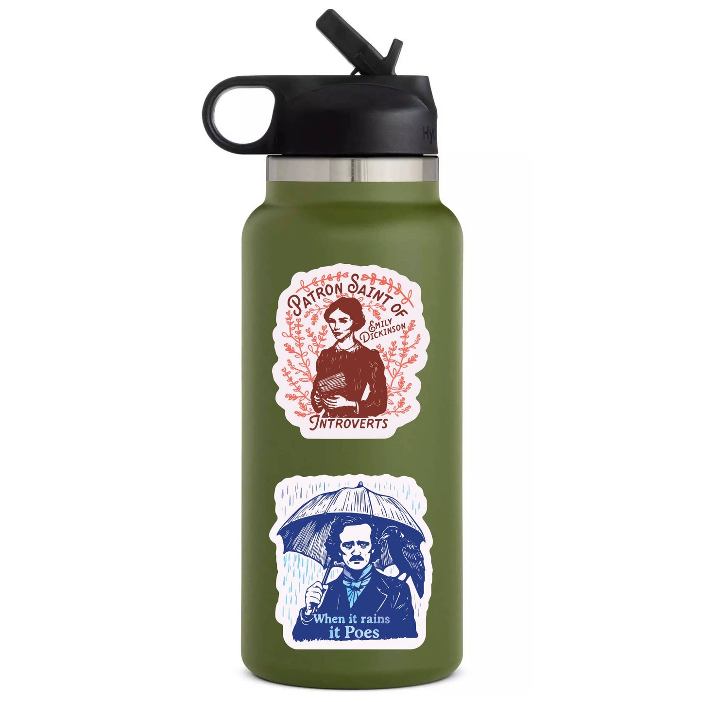 Literature Book Emily Dickinson High Quality Vinyl Sticker