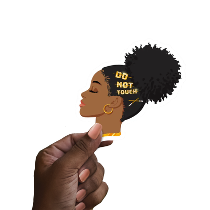Don’t Touch My Hair Stickers | Black Woman | Empowerment