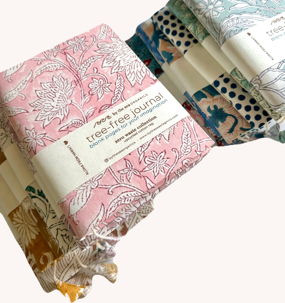 COTTON JOURNAL RAINBOW COLLECTION - 6"x 8" - The Mail and More Store