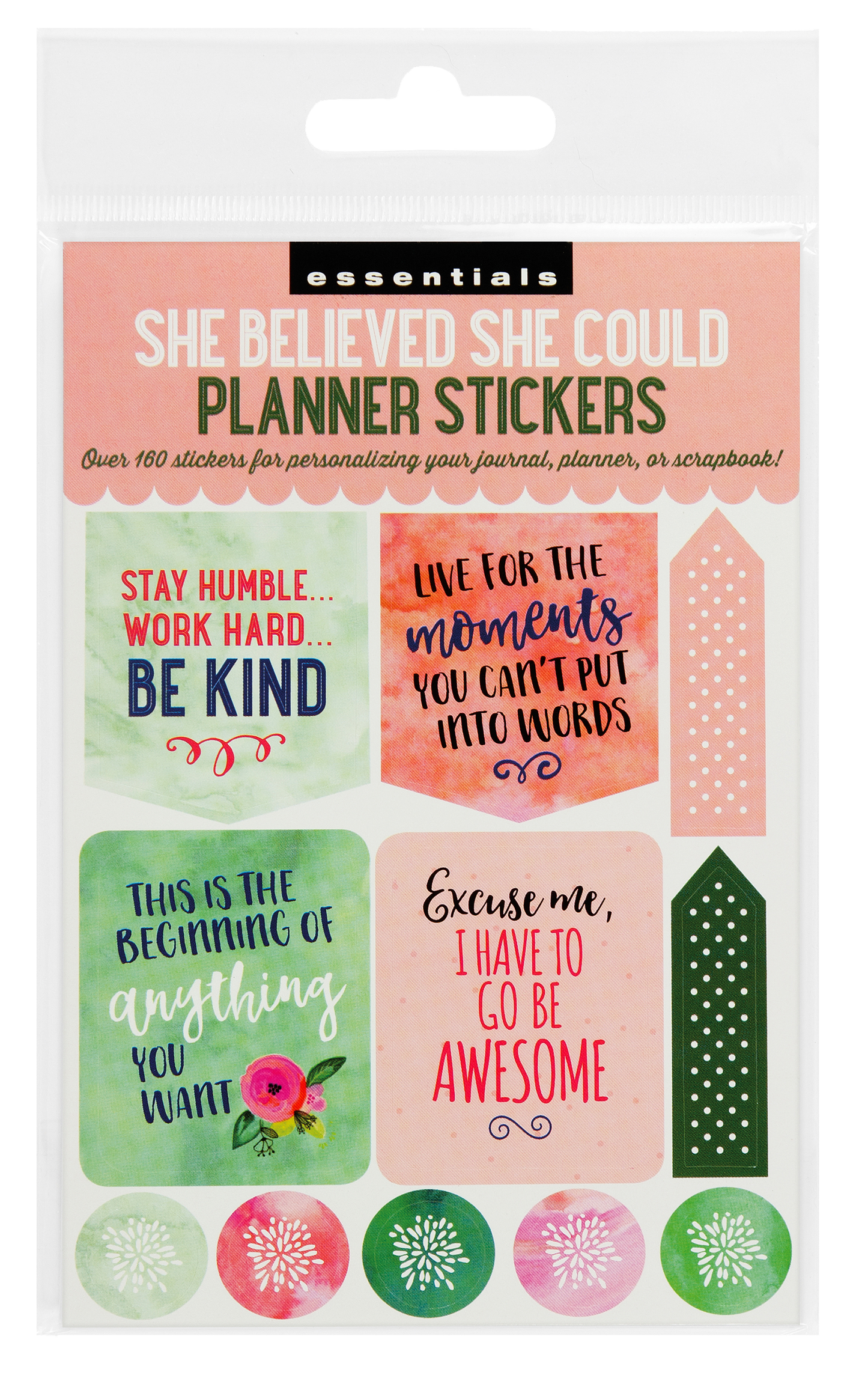 Essentials She Believed She Could Planner Stickers,Essentials She Believed She Could Planner Stickers