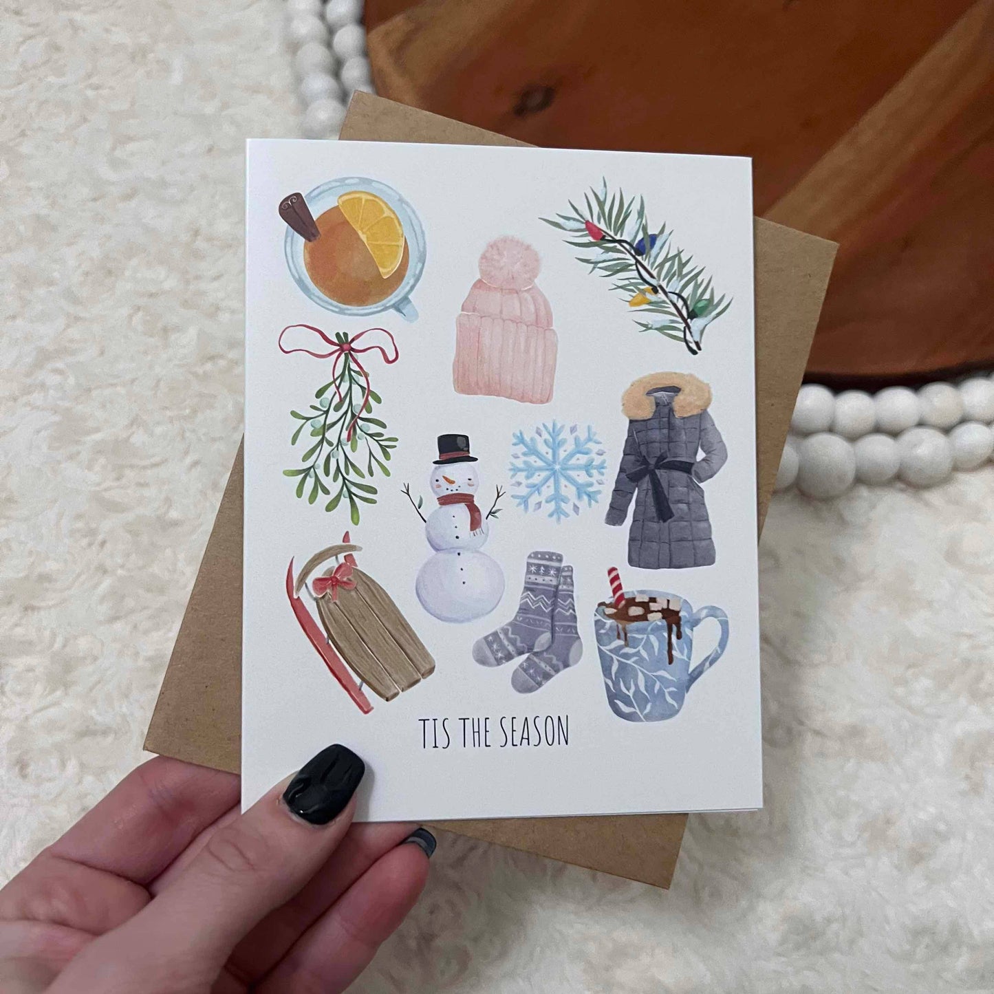 Tis The Season Holiday Card