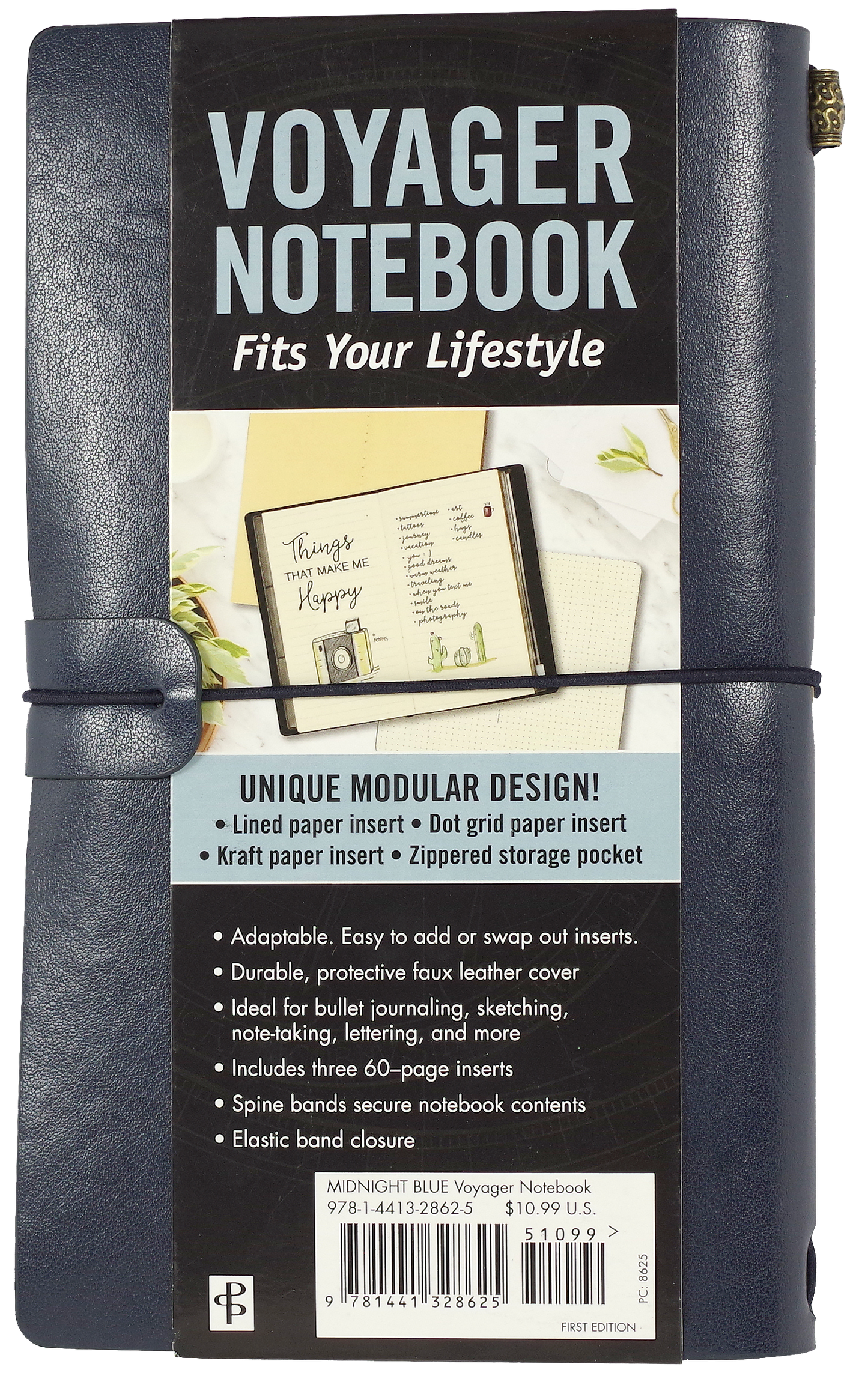 Midnight Blue Voyager Notebook,Midnight Blue Voyager Notebook