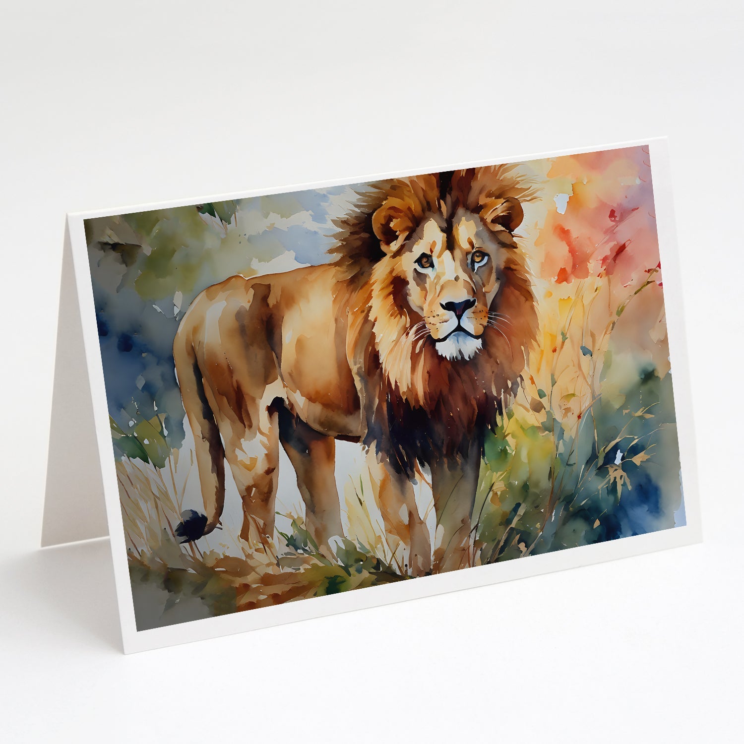 Lion Greeting Card