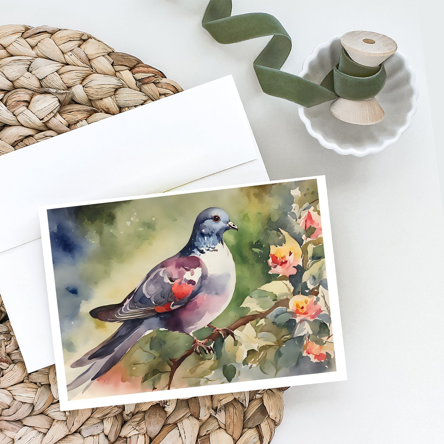 Pigeon Greeting Cards Pack of 8 - The Mail and More Store