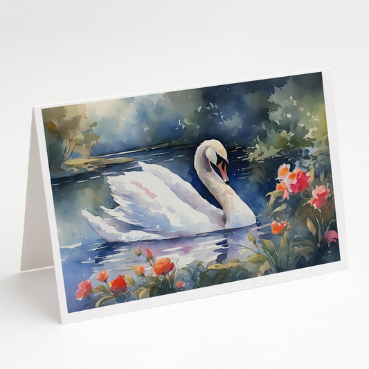 Swan artwork Card