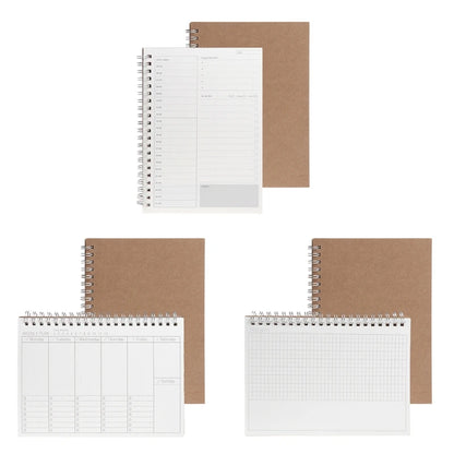 Planner Book Monthly Weekly Daily Agenda Schedule Blank Diary - The Mail and More Store