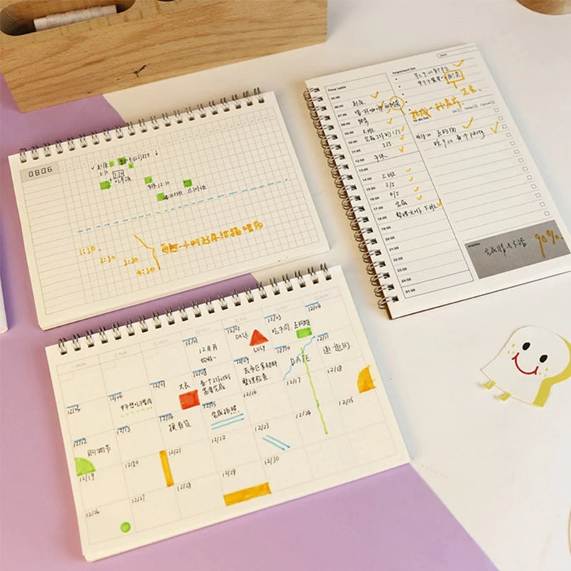 Planner Book Monthly Weekly Daily Agenda Schedule Blank Diary - The Mail and More Store