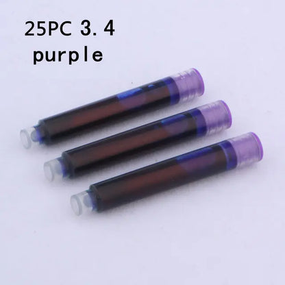 Fountain Pen Ink Refills 25pcs - Standard Sizes
