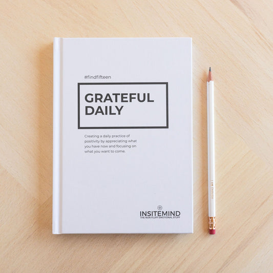 Gratitude Journal - Daily Grateful Journaling for Positivity - Find Fifteen - The Mail and More Store