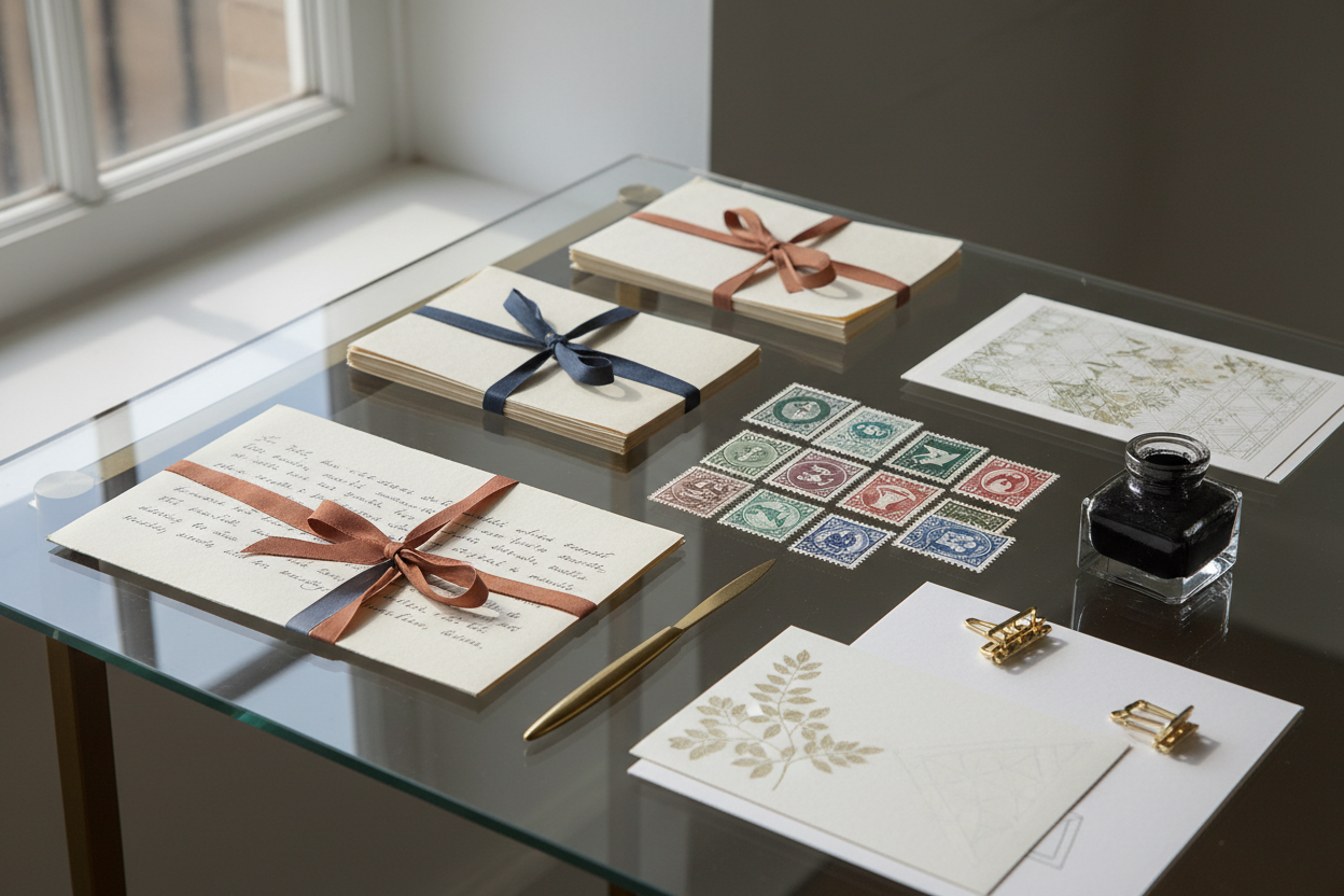 snail mail club stationery